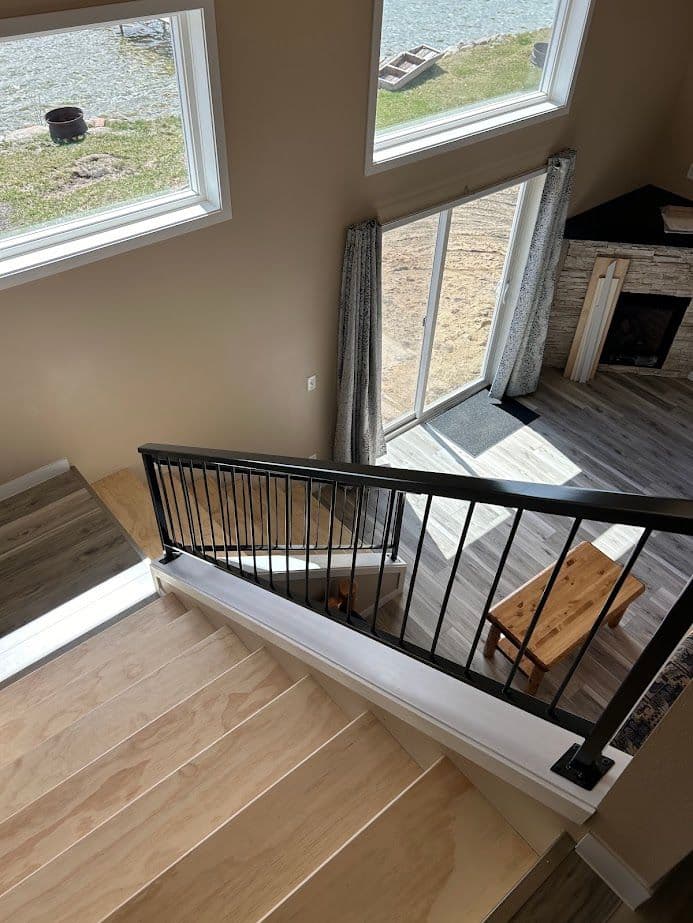 Gallery photos for Custom Metal Railing Installation in Nisswa MN: Image #5
