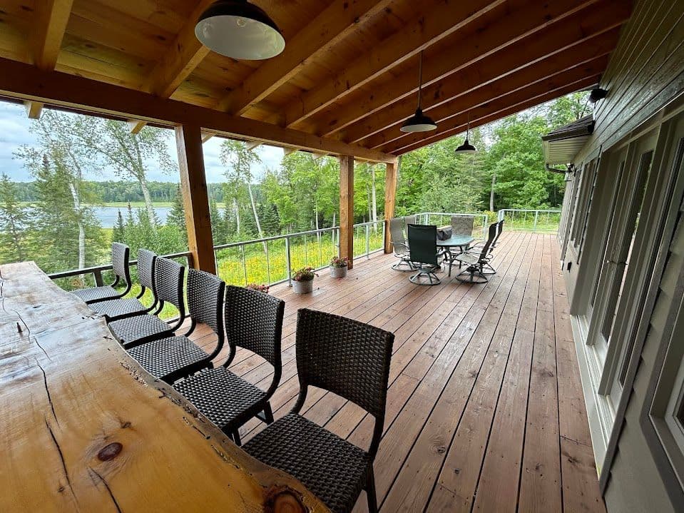 Gallery photos for Stunning Covered Deck Transformation in Grand Rapids: Image #3