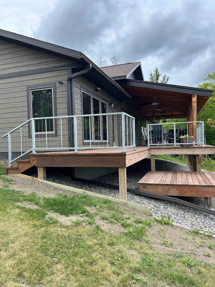 Gallery photos for Stunning Covered Deck Transformation in Grand Rapids: Image #7