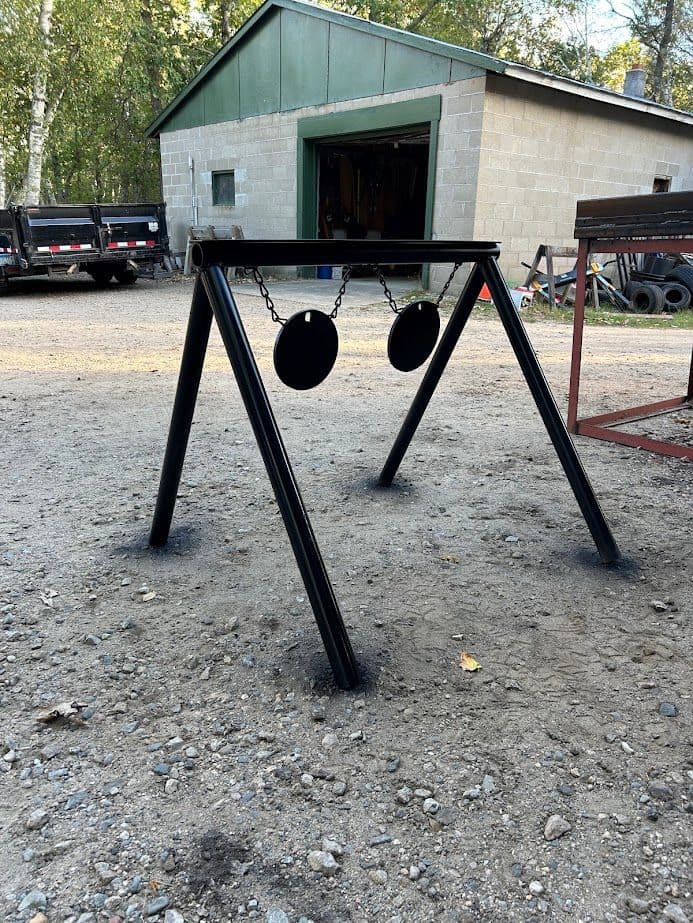 Gallery photos for Durable Steel Target Stands Crafted in Crosby: Image #2