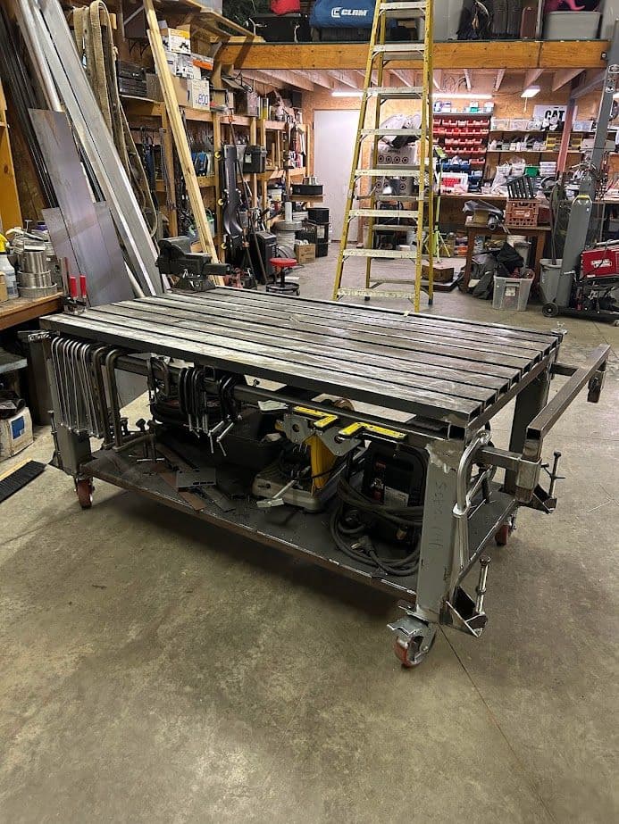 Gallery photos for Innovative Welding Table for Efficient Fabrication: Image #2