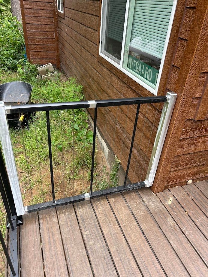 Gallery photos for Sturdy Deck Gate Installation in Pequot Lakes: Image #3