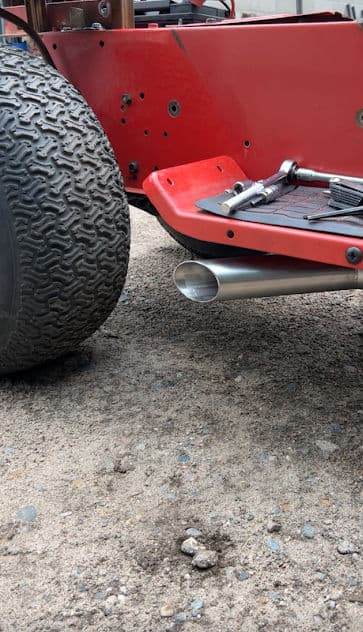 Custom Exhaust System for Lawn Equipment Baxter MN image