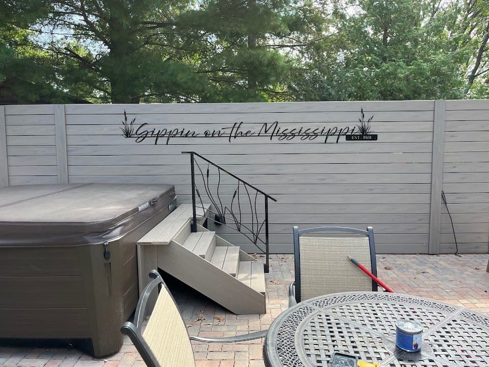 Gallery photos for Custom Welded Railing Enhances Deck in Crosby MN: Image #1