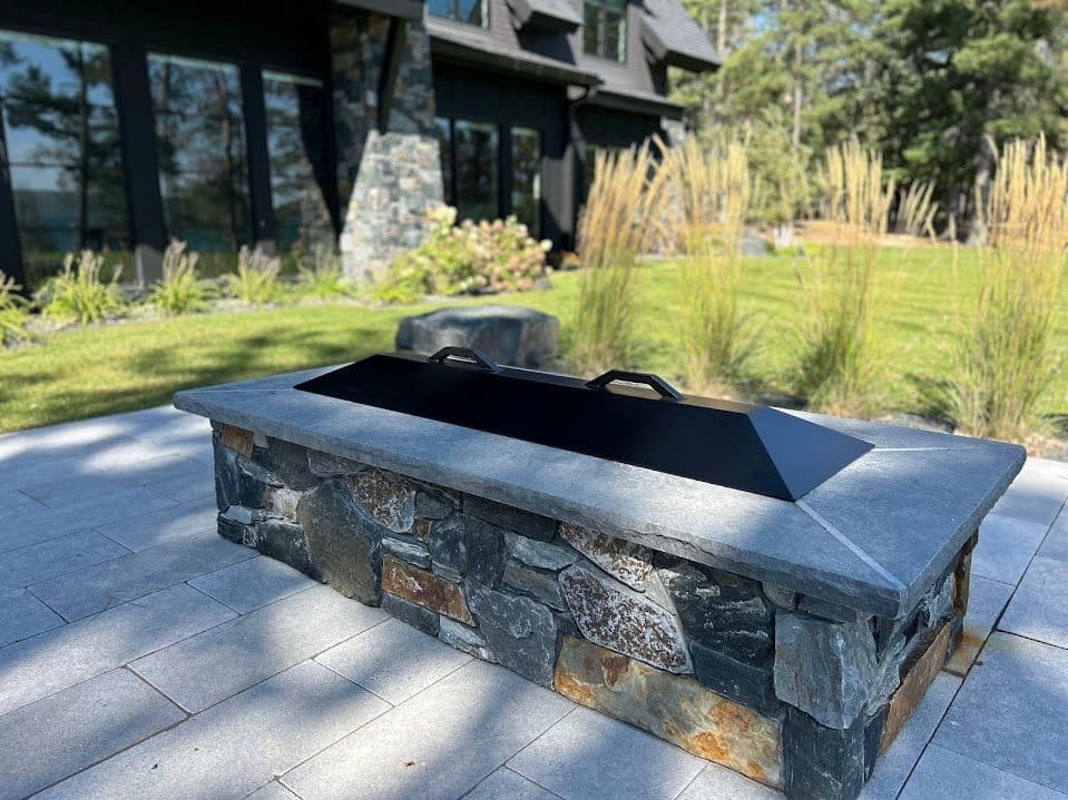 Custom Firepit Cover Fabrication in Nisswa image