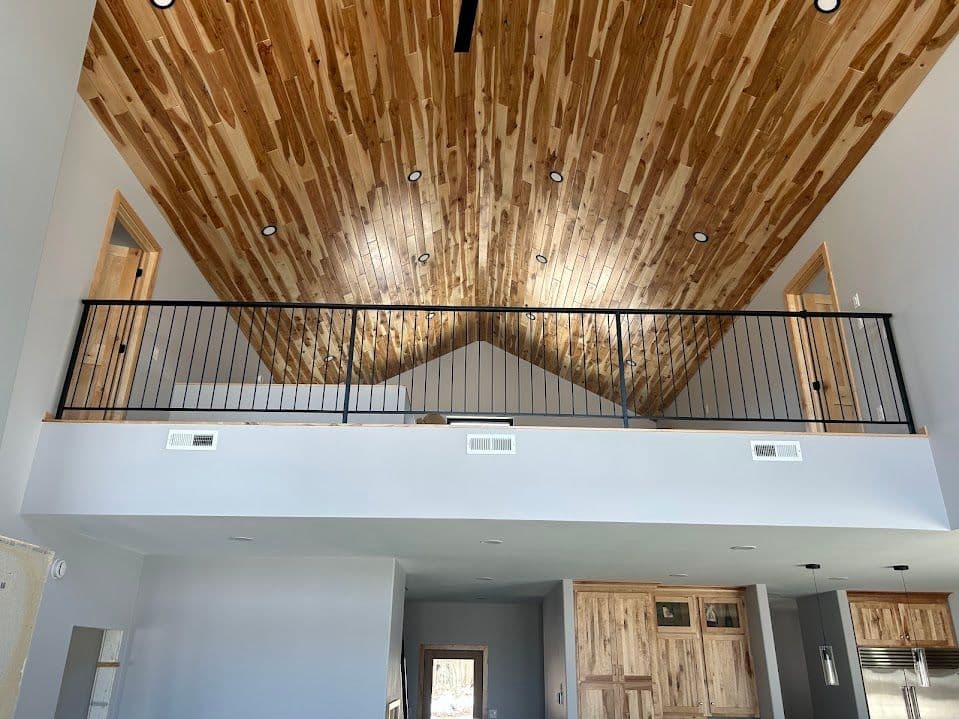 Gallery photos for Custom Metal Staircase Railings Installed in Frazee MN: Image #2