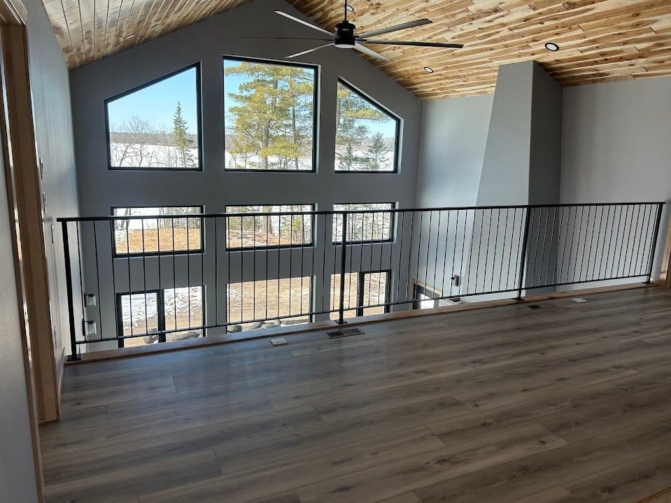 Gallery photos for Custom Metal Staircase Railings Installed in Frazee MN: Image #8