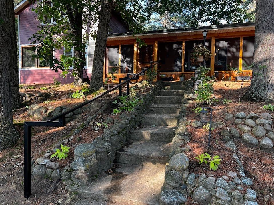 Elegant Custom Railing Installation in Baxter MN image