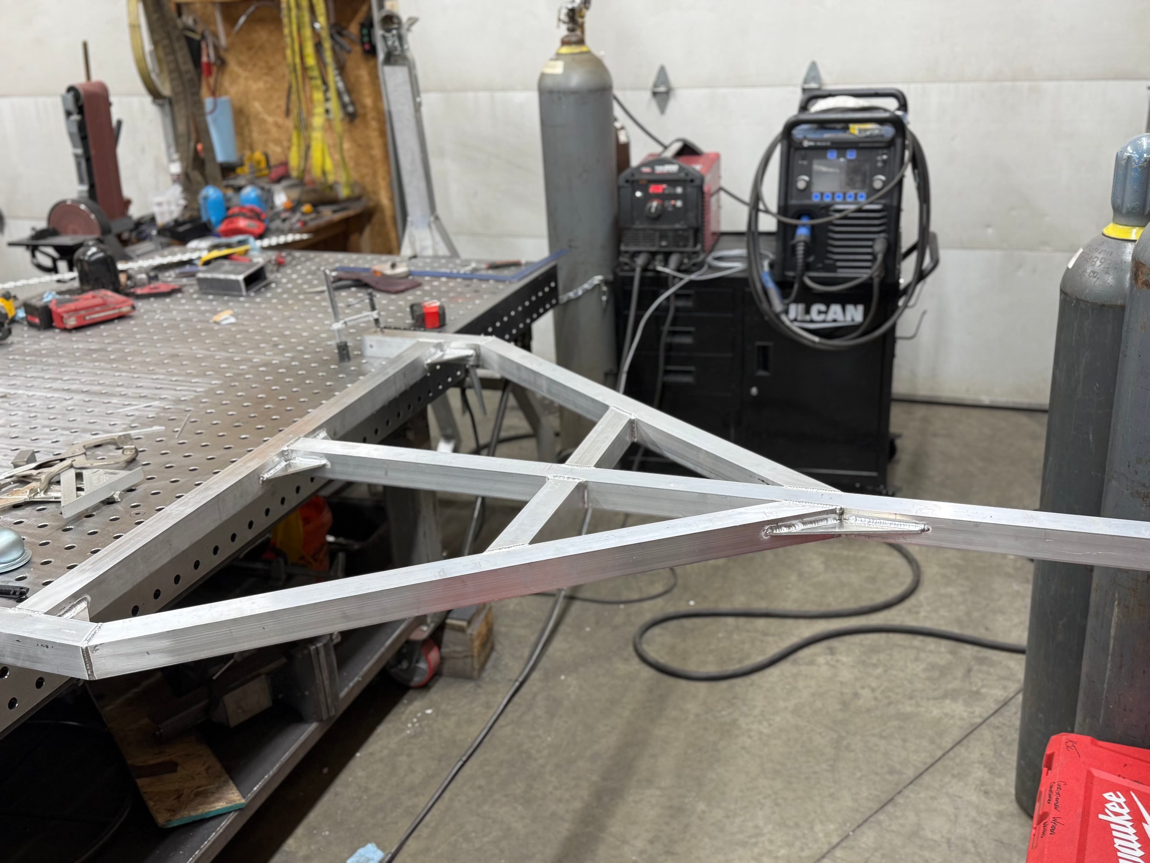 Project Custom Ice House Hitches in Northern MN image