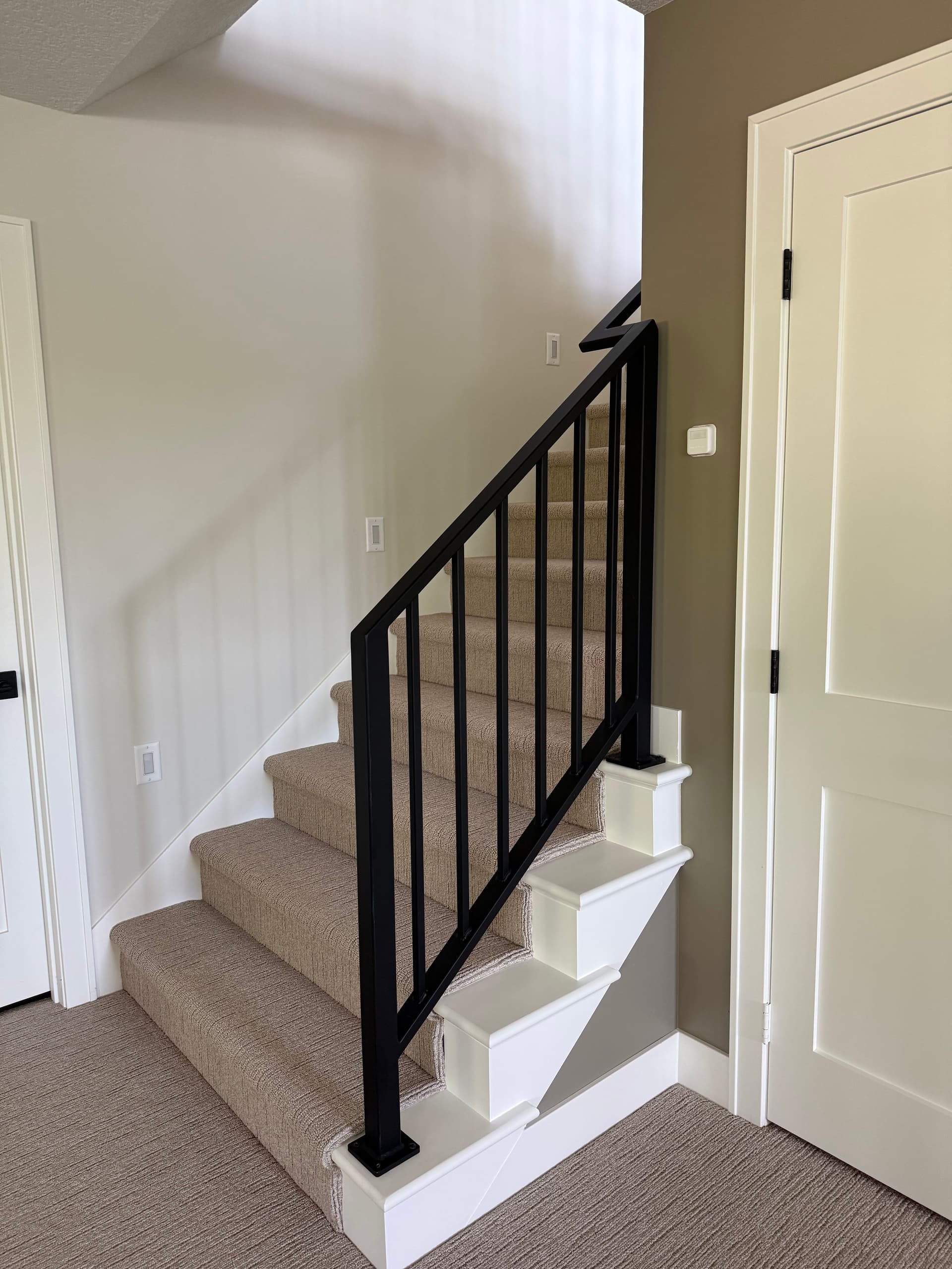 Gallery photos for Custom Interior Metal Railing Built for a Bemidji Home: Image #3