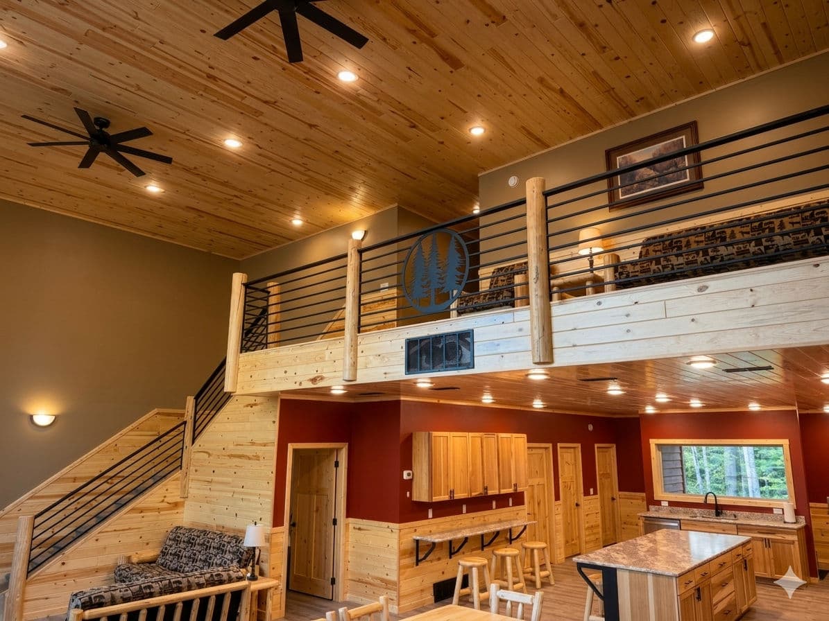 Custom Metal Fabrication at Finn n Feather Resort on Lake Andrusia image