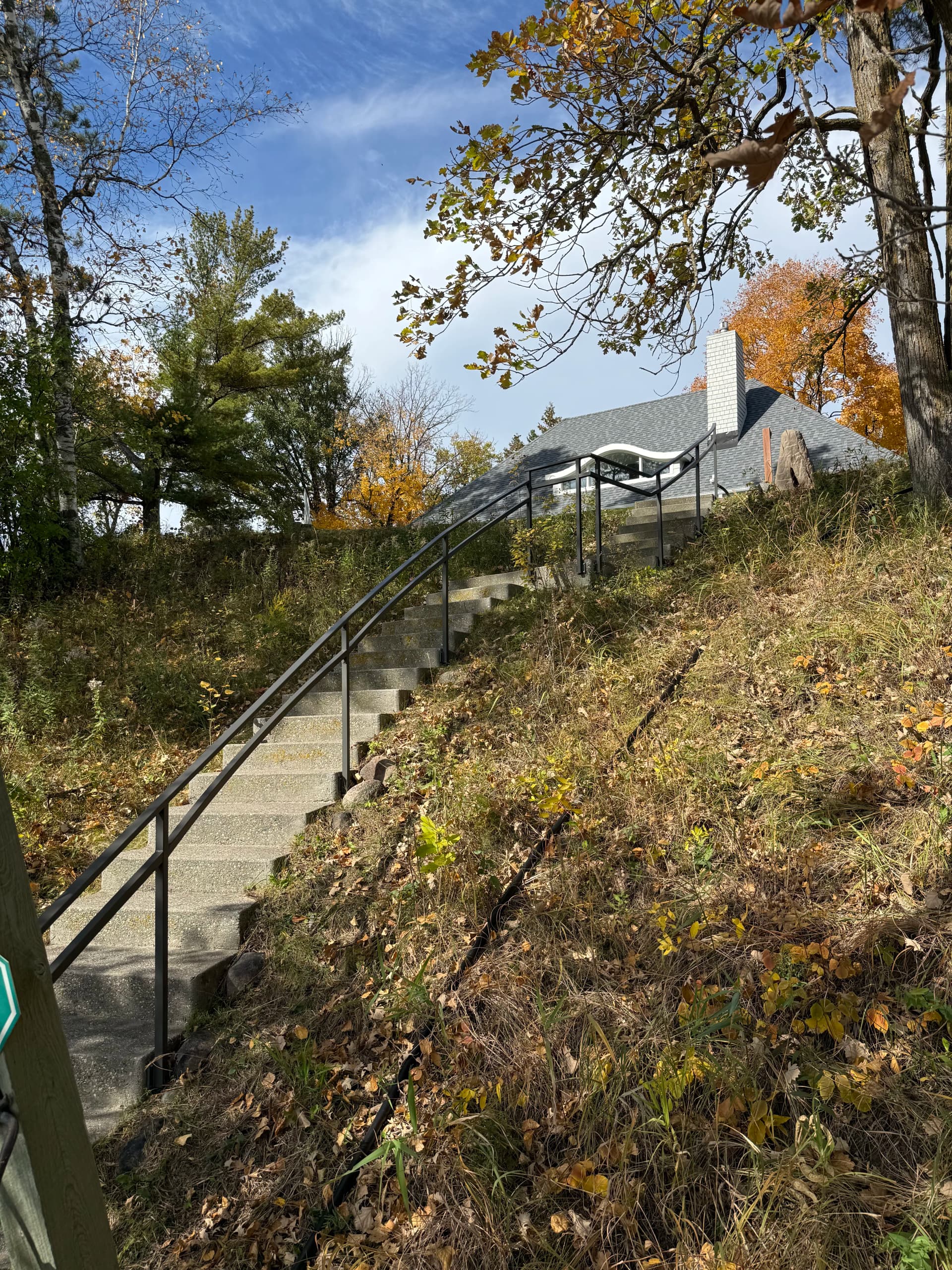 Gallery photos for Custom Metal Railings for a Lakefront Staircase: Image #2