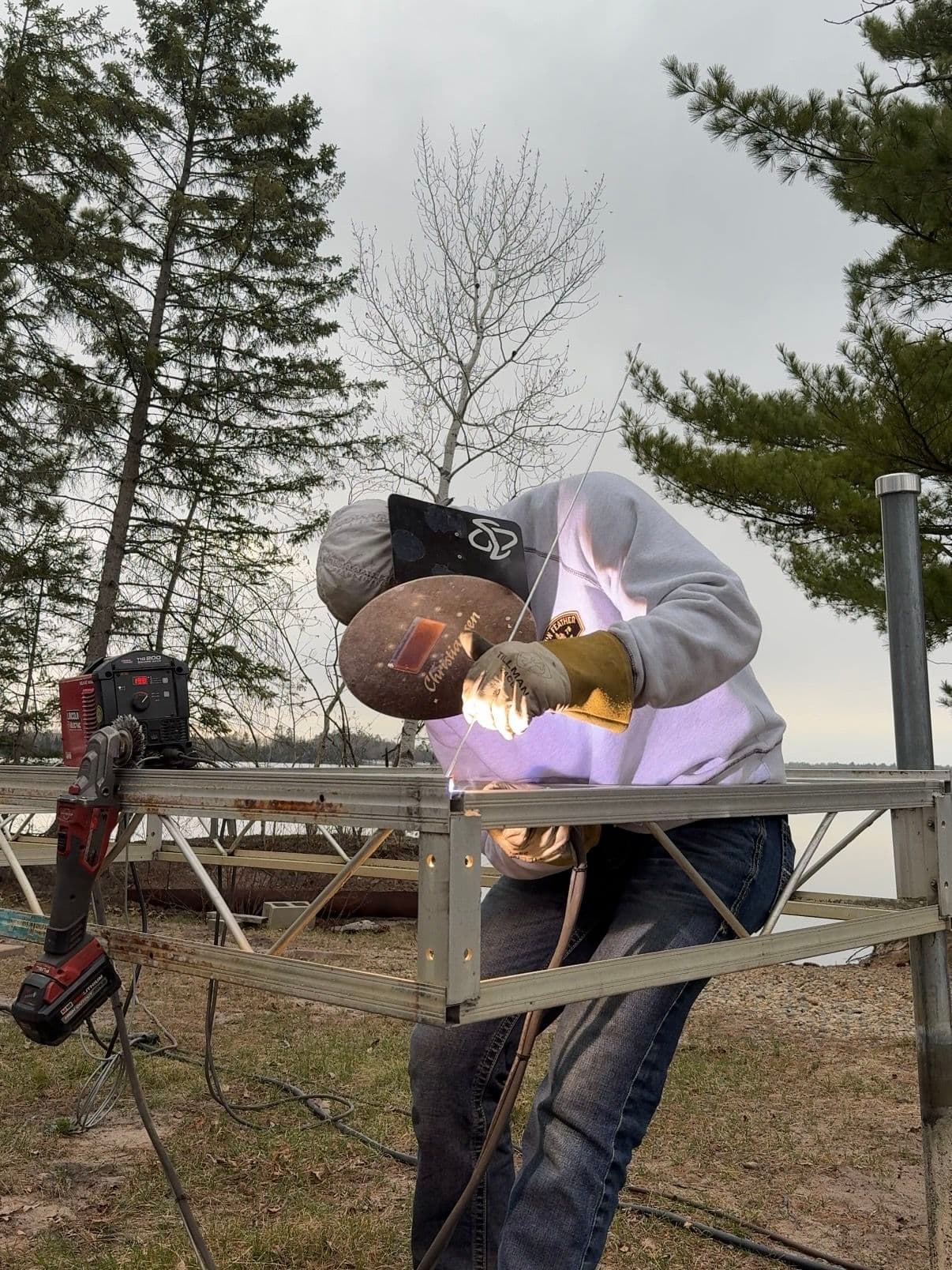 Gallery photos for Mobile Aluminum Dock and Boat Lift Repair Across Northern Minnesota: Image #1