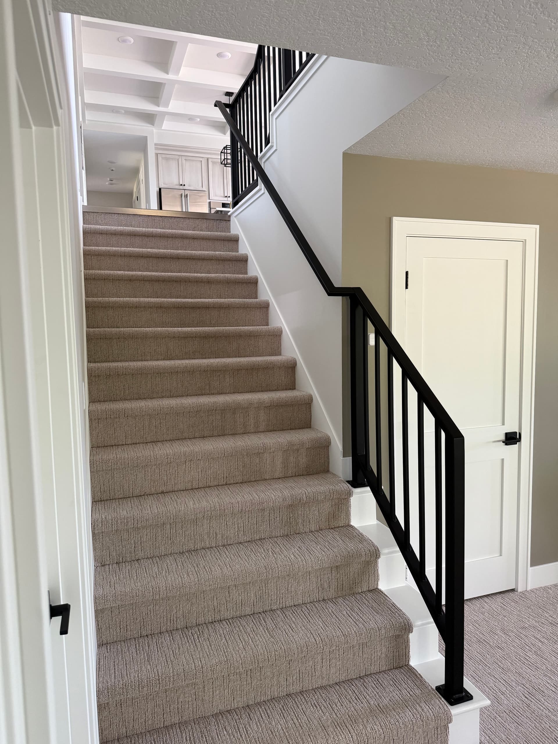 Gallery photos for Custom Interior Metal Railing Built for a Bemidji Home: Image #4