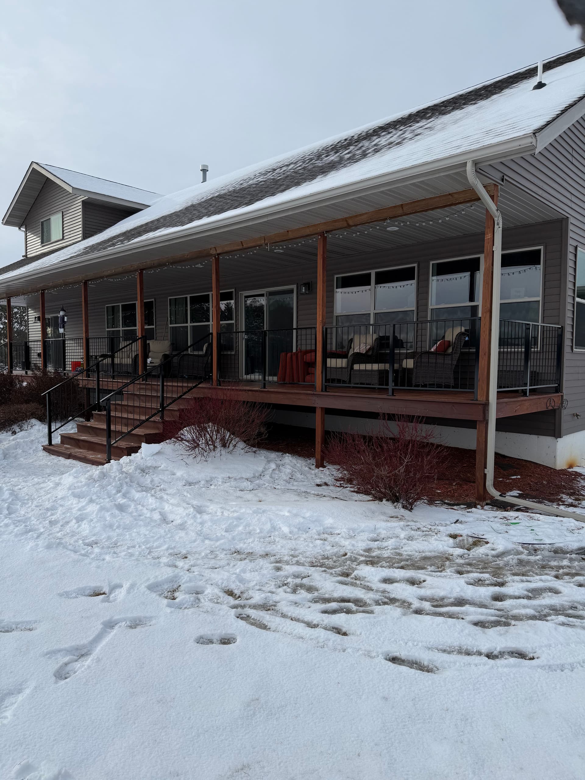 Gallery photos for Custom Black Railings in Bemidji MN: Image #3