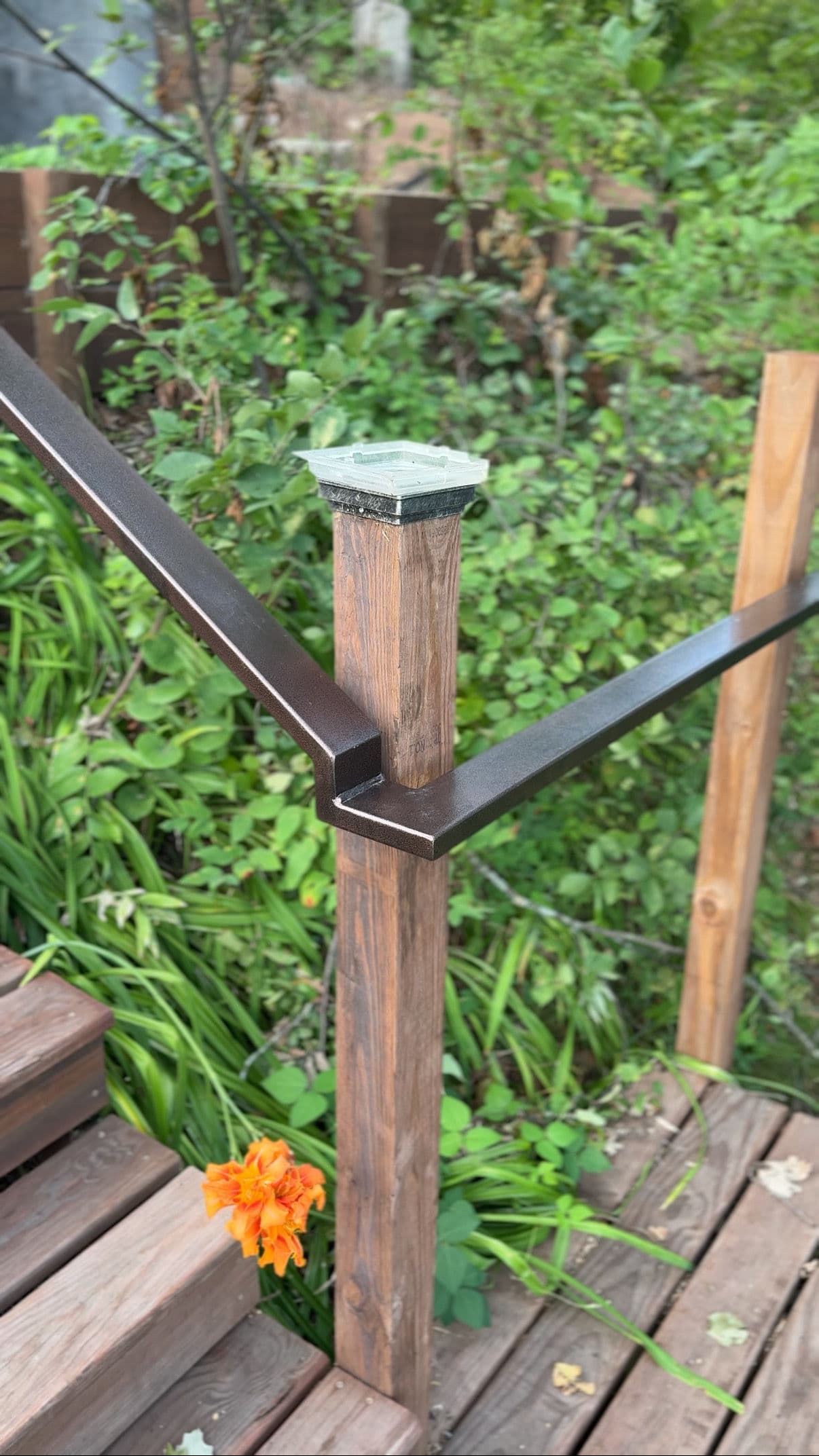 Enhancing Lakeside Safety with Beautiful Handrails image