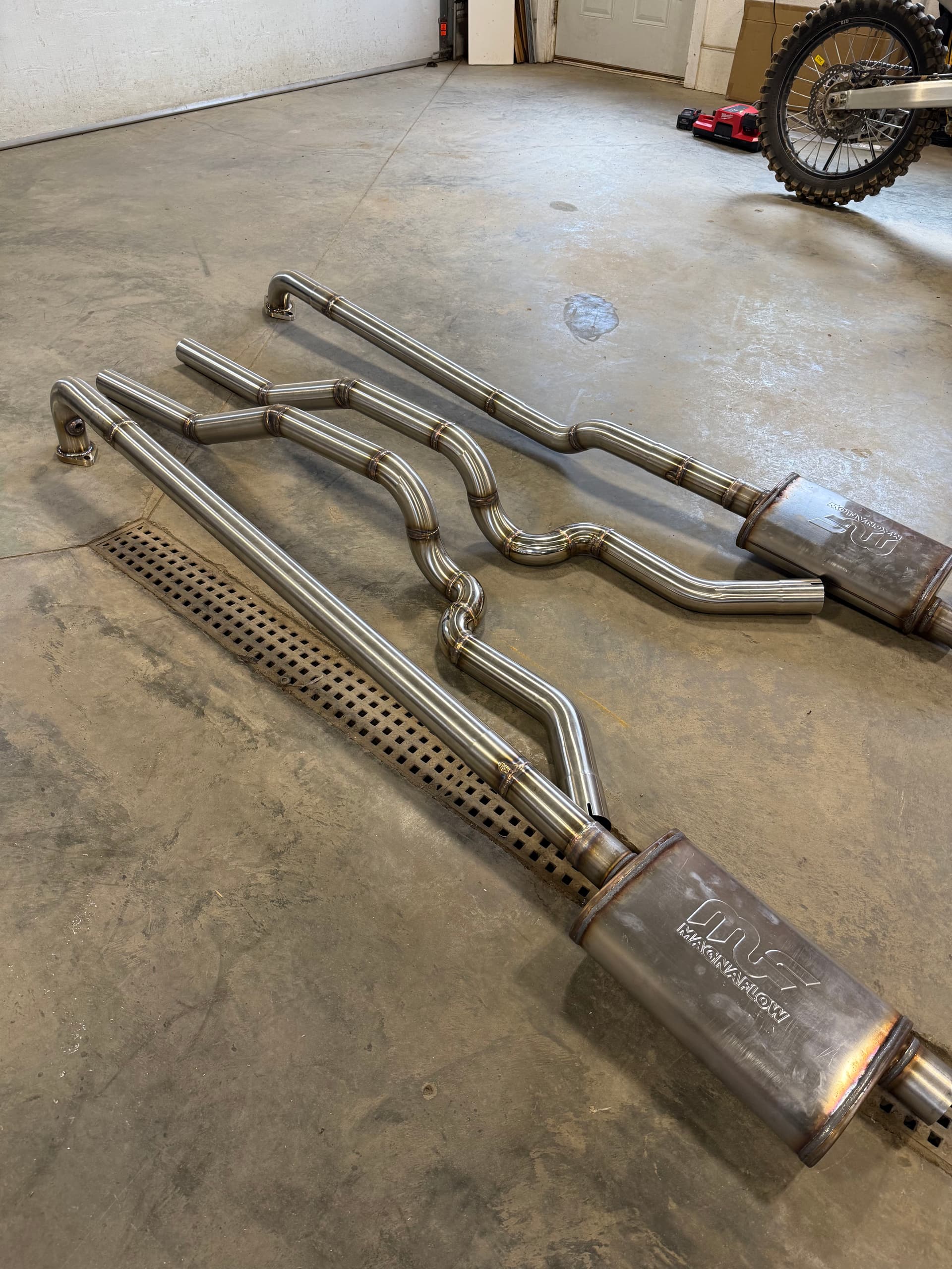 Gallery photos for Custom Stainless Exhaust Build for a Show Truck in Bemidji: Image #1