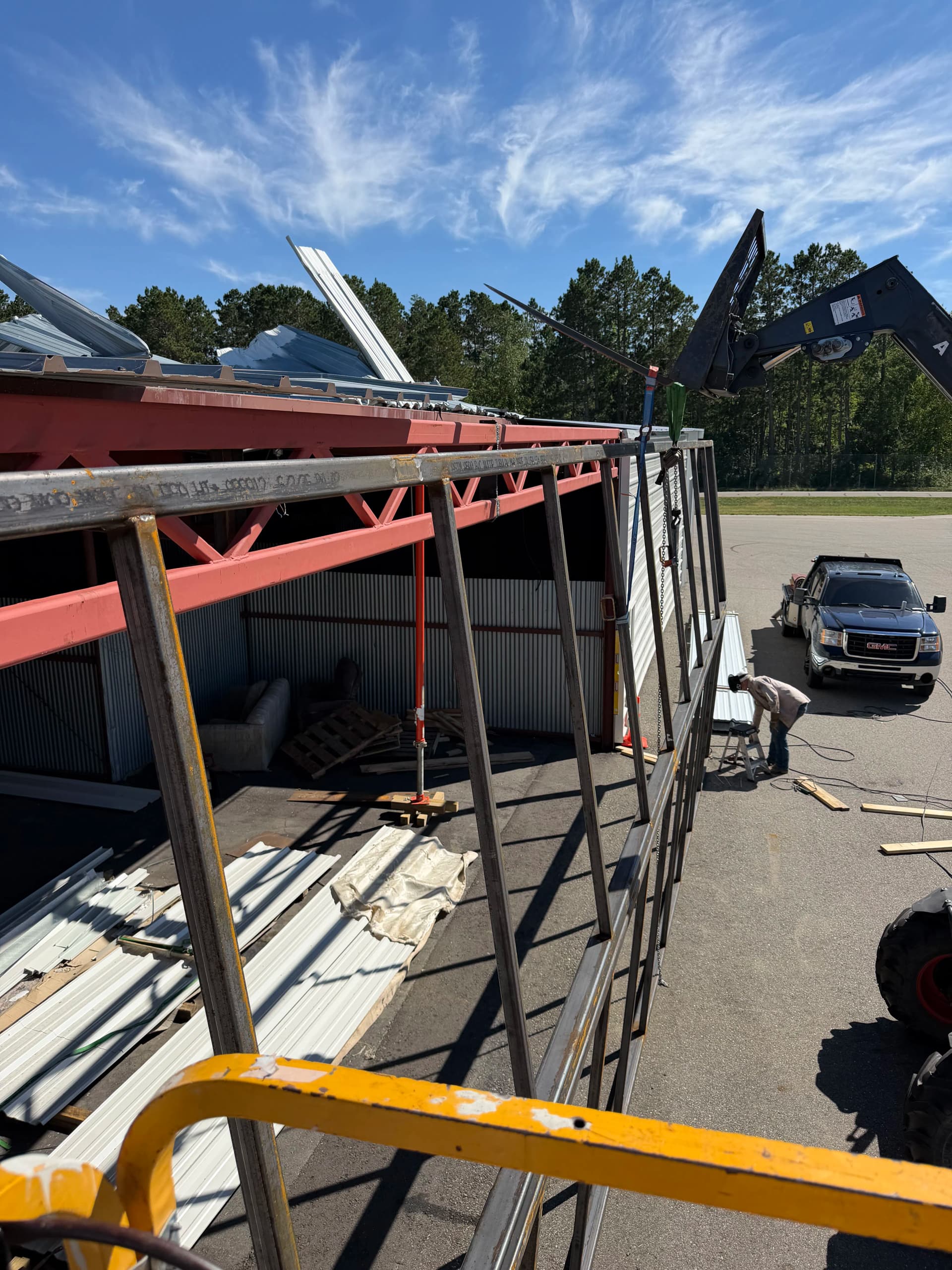 Gallery photos for Airport Hangar Door and Structural Steel Work in Bemidji and Redby: Image #2