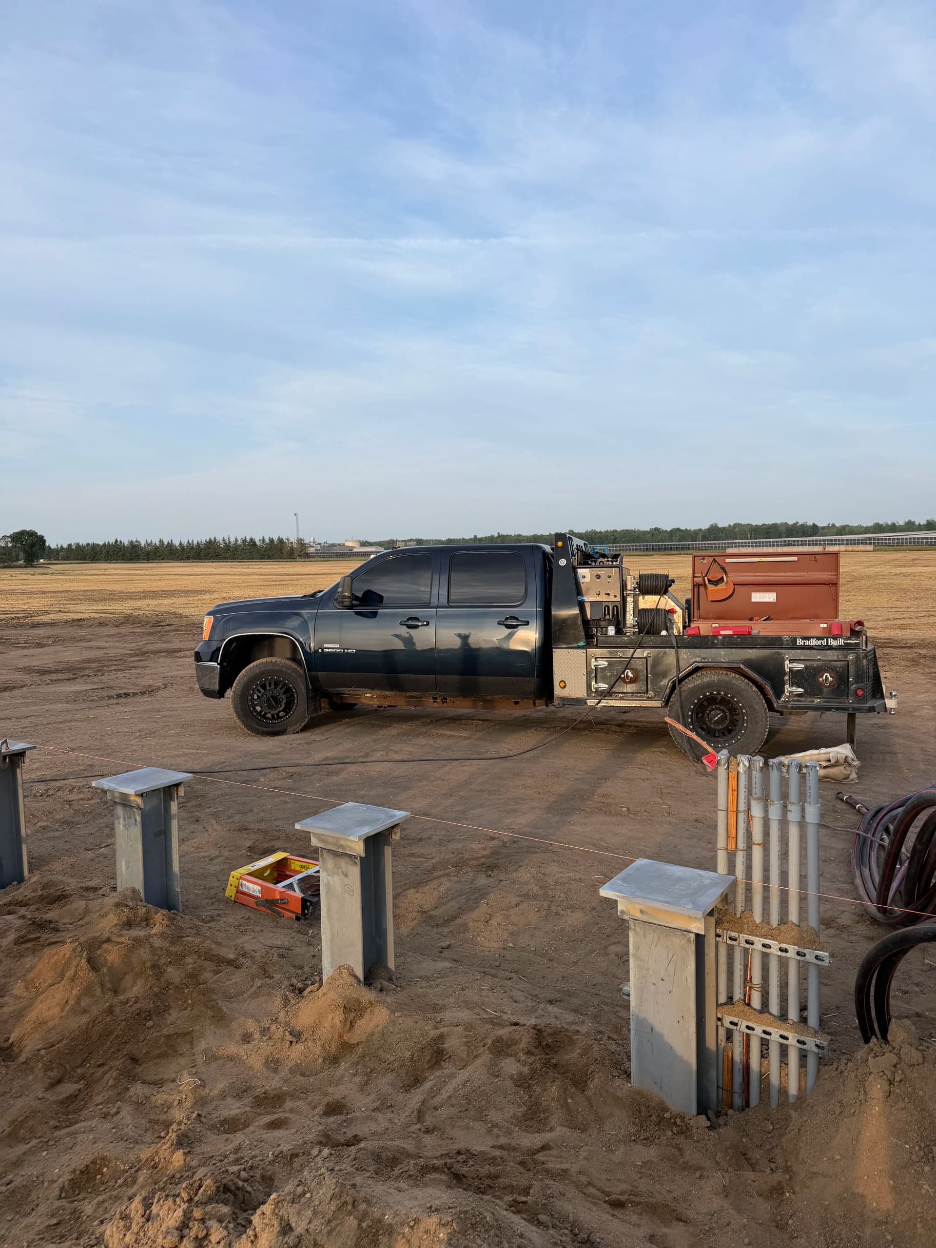 Gallery photos for Solar Field Structural Welding Underway in Solway: Image #4