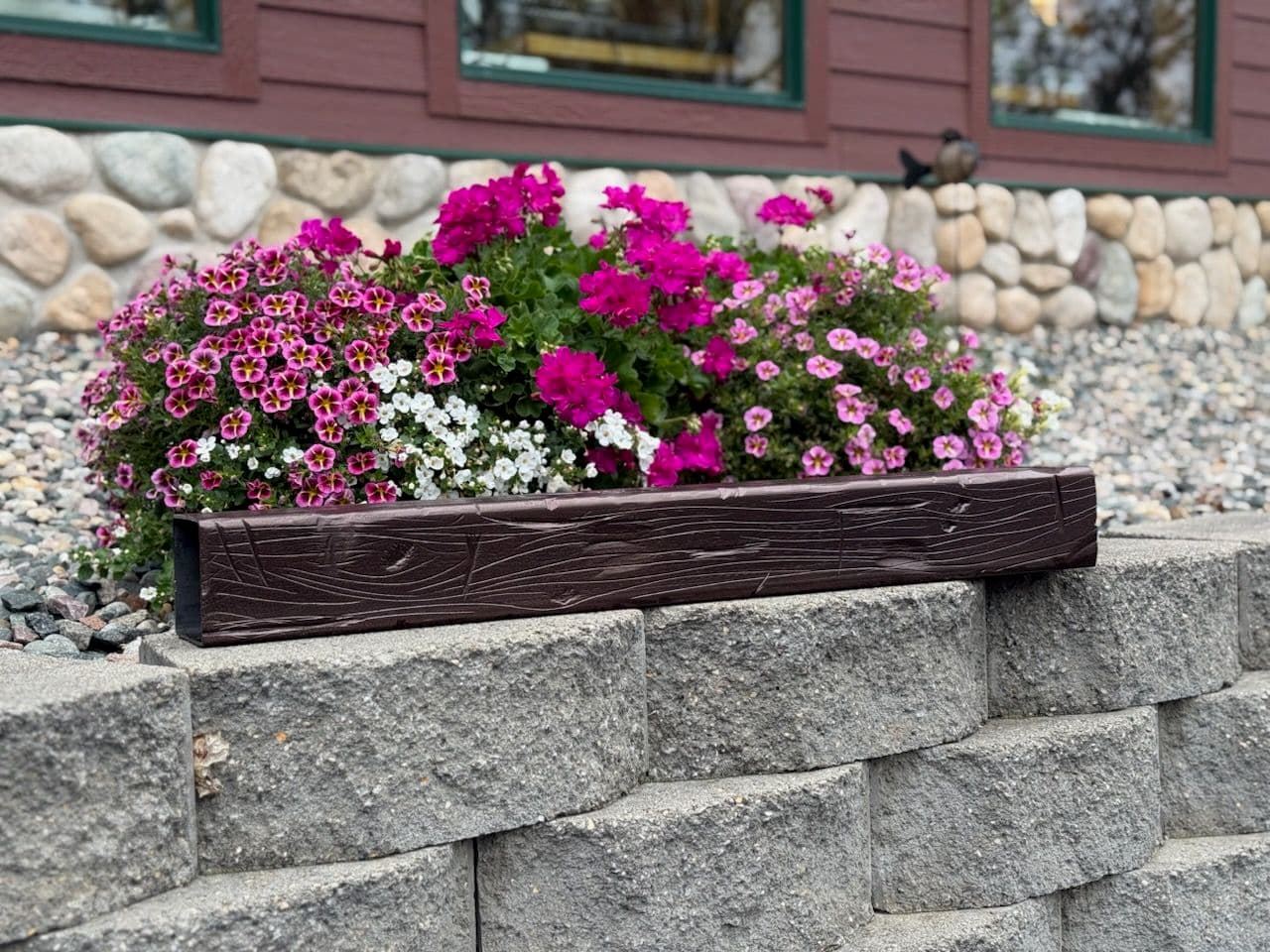 Gallery photos for Rustic Beam with Weathered Lumber Finish: Image #1