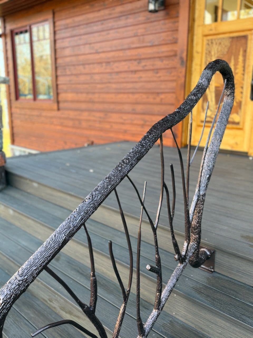 Gallery photos for Branch-Textured Railing Project in Park Rapids MN: Image #1