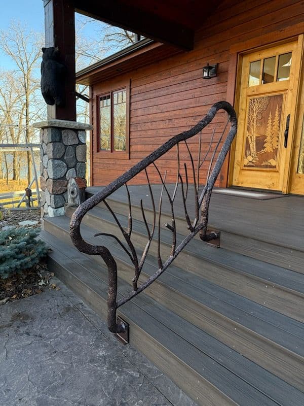 Gallery photos for Branch-Textured Railing Project in Park Rapids MN: Image #2