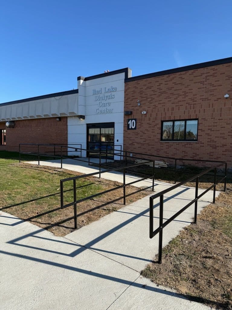 Gallery photos for Safety Rails Installed at Red Lake Dialysis Care Center: Image #1