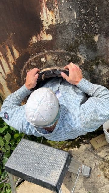 Gallery photos for Welding Experts Eliminate Water Tank Leaks: Image #1