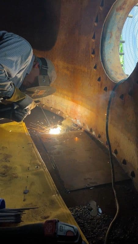 Gallery photos for Welding Experts Eliminate Water Tank Leaks: Image #3