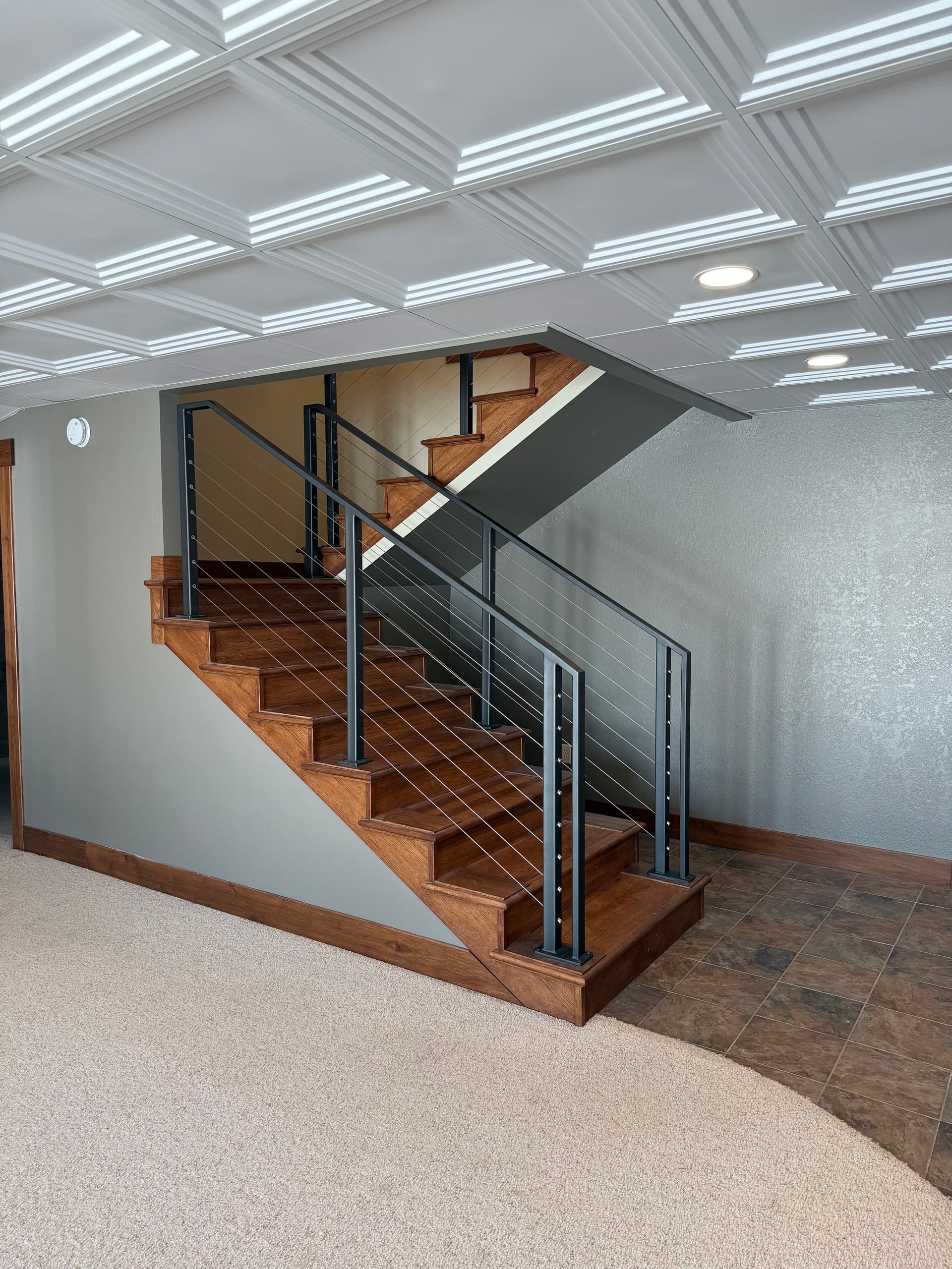 Gallery photos for Modern Staircase Installation on Midge Lake: Image #3