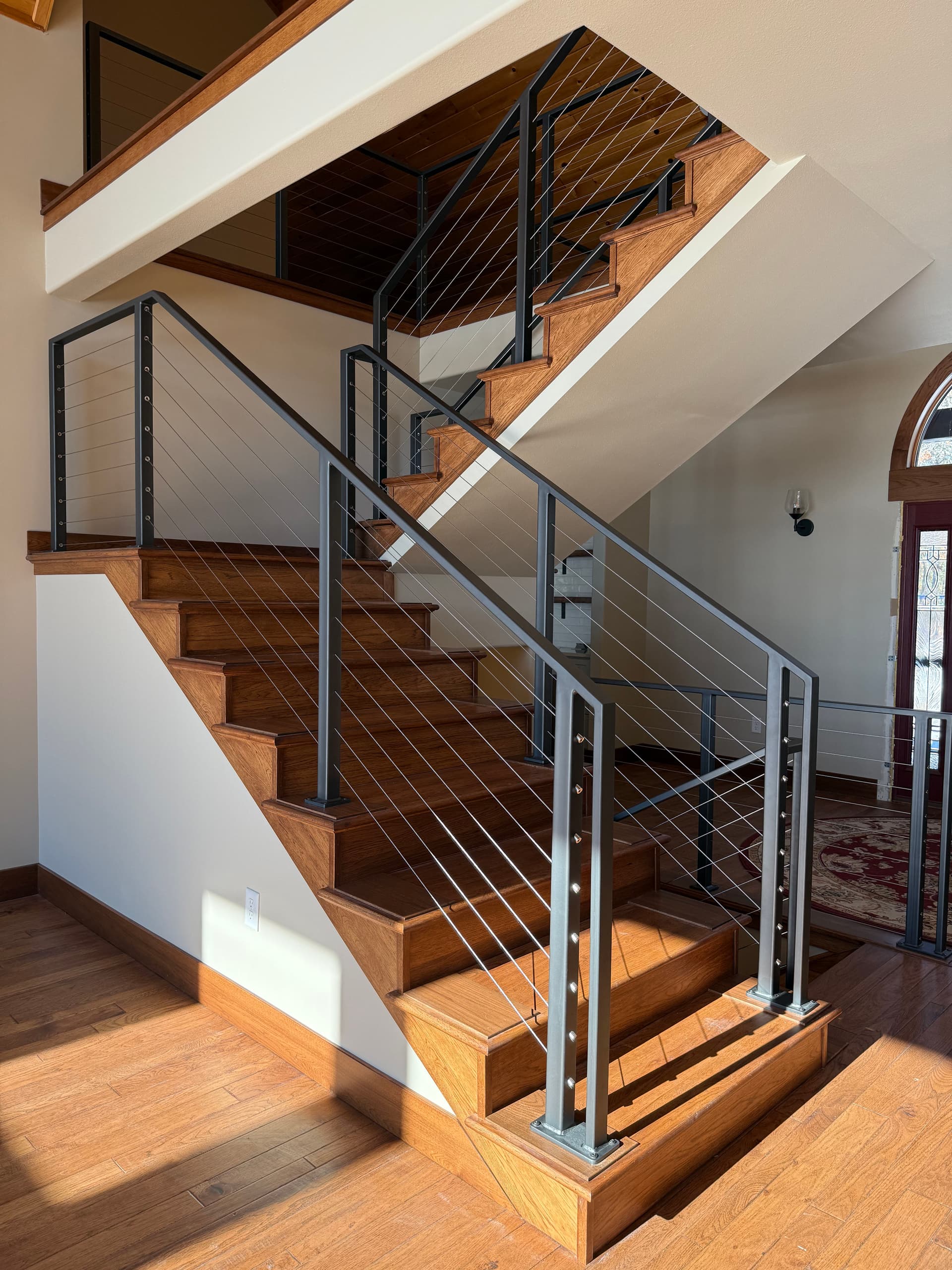 Modern Staircase Installation on Midge Lake image