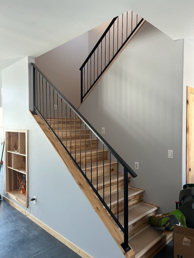 Gallery photos for Sleek Interior Railings on Big Turtle Lake: Image #1