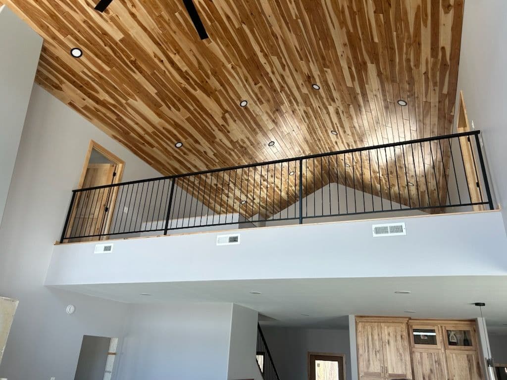 Gallery photos for Sleek Interior Railings on Big Turtle Lake: Image #2